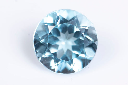 Light blue topaz 1.60ct 7.1mm round cut