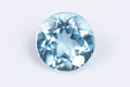 Естествен светлосин топаз 1.69ct 7.1mm кръгла шлифовка, единичен камък за бижута