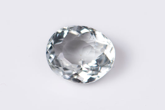 Light green tourmaline 0.7ct oval cut