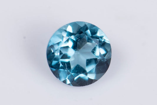 London blue topaz 0.33ct 4mm round cut