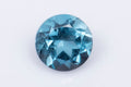Natural London blue topaz 0.36ct 4mm round cut loose gemstone for jewelry