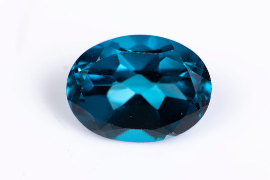 London blue topaz 1.54ct 8x6mm oval cut