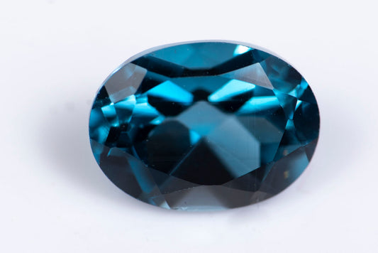 London blue topaz 1.72ct 8x6mm oval cut
