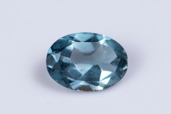 Natural London Blue Topaz 7x5mm 0.81ct Oval Cut