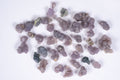 Natural grape agate crystal cluster lot 38g purple botryoidal