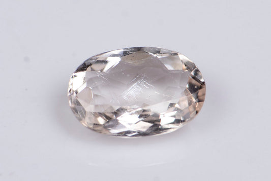 Morganite (pink beryl) 0.36ct 6x4mm oval cut