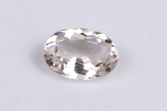 Morganite (pink beryl) 0.41ct 6x4mm oval cut