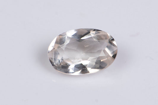 Morganite (pink beryl) 0.41ct 6x4mm oval cut