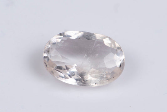 Morganite (pink beryl) 0.42ct 6x4mm oval cut