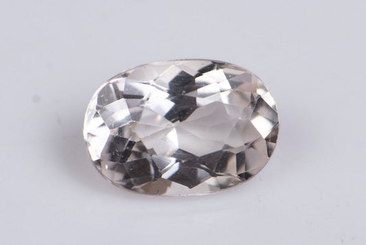 Morganite (pink beryl) 0.45ct 6x4mm oval cut