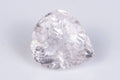 Natural morganite pink beryl 5.89ct teardrop cut loose gemstone for jewelry