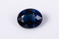 Natural blue sapphire 0.34ct VS heated oval cut loose gemstone for jewelry