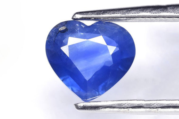 Natural Blue Sapphire from Australia - Heated 0.56ct Heart Shape Cut 5.7x5mm