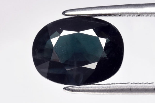 Natural Bluish Green Sapphire - Heated 2.09ct Oval Cut 9x7mm