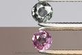 Natural color change garnet 0.16ct 3mm VS round cut loose gemstone