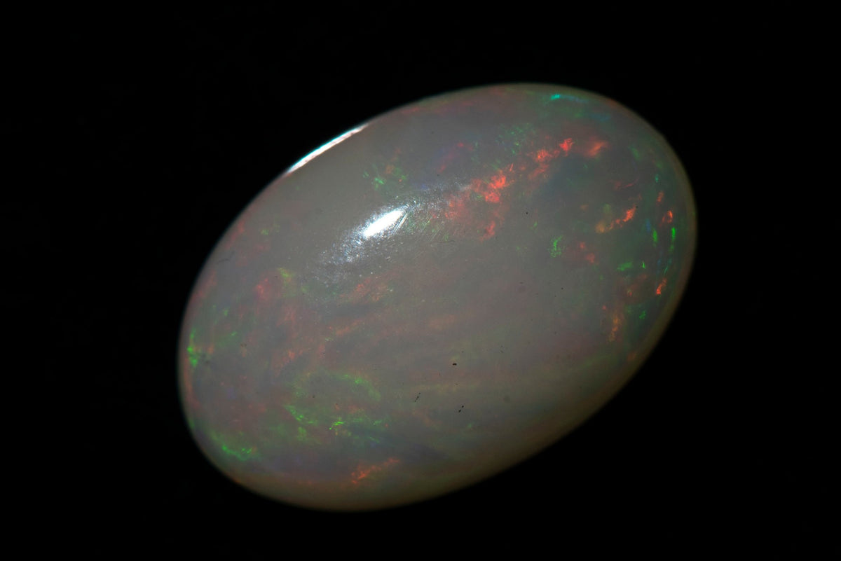 Natural Ethiopian Opal 3.78ct Oval Cabochon