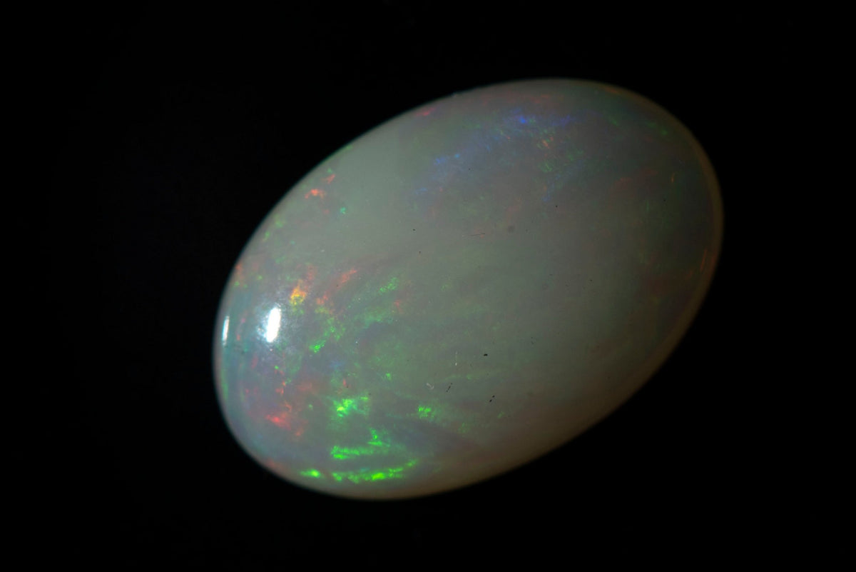Natural Ethiopian Opal 3.78ct Oval Cabochon