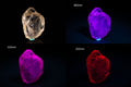 Natural fluorescent scapolite crystal 20.7ct UV reactive mineral specimen