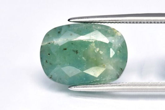 Natural grandidierite 5.65ct 12.8x9mm cushion cut loose gemstone rare