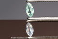 Natural green alexandrite color change gemstone 0.06ct marquise cut 3.7x1.8mm
