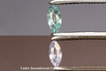 Natural green alexandrite color change gemstone 0.06ct marquise cut 4x1.7mm
