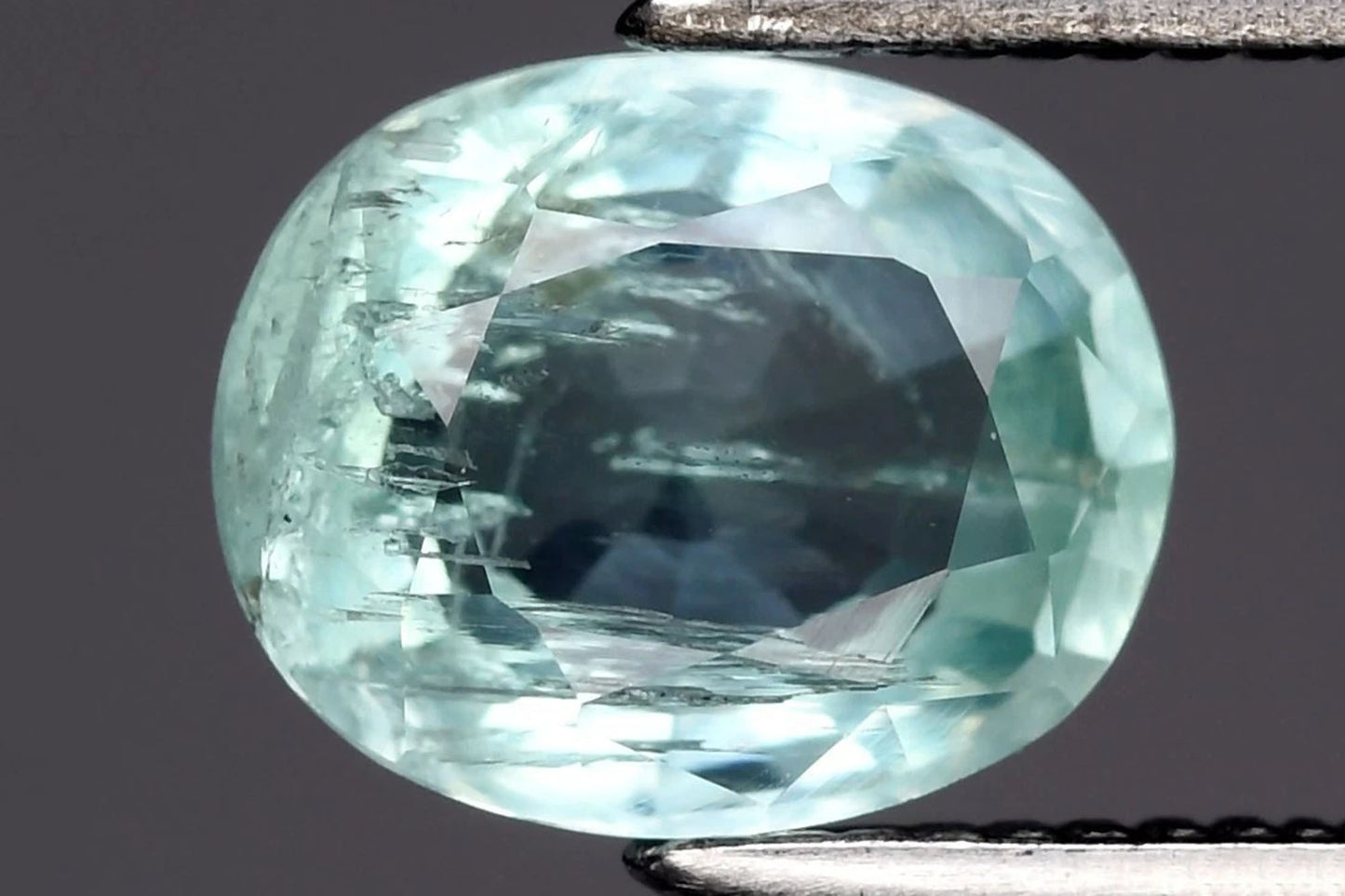 Natural green emerald 0.71ct 6.3x5mm oval cut loose gemstone Nigeria origin