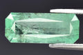 Natural green emerald 2.97ct 13.8x5.5mm octagon cut loose gemstone Nigeria origin
