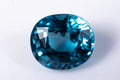 Natural London blue topaz 1.44ct 7x5mm oval cut loose gemstone for jewelry