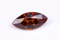 Natural orange zircon 1.74ct VS untreated marquise cut loose gemstone for jewelry
