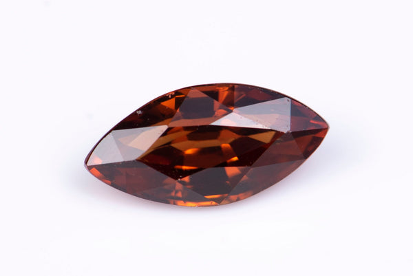 Natural Orange Zircon 1.74ct VS Untreated Marquise Cut