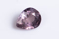Natural pink sapphire 0.44ct VS teardrop cut untreated loose gemstone for jewelry