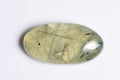 Natural prehnite 28.6ct oval cabochon green loose gemstone for jewelry