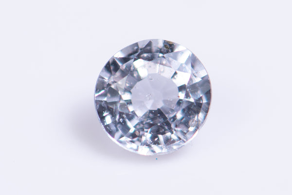 Natural Purple Sapphire 0.33ct 4mm Untreated Round Cut