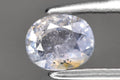 Natural purple sapphire 0.82ct 5.8x4.8mm cushion cut unheated loose gemstone for jewelry