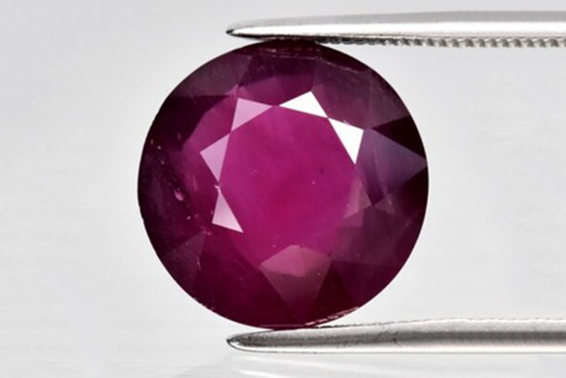 Natural rhodolite garnet 5.31ct 11.5mm round cut loose gemstone for jewelry