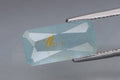Natural sky blue aquamarine 5.55ct octagon step cut loose gemstone for jewelry