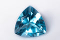 Natural sky blue topaz 2.85ct 9mm trillion cut loose gemstone for jewelry