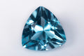 Natural sky blue topaz 2.98ct 9mm trillion cut loose gemstone for jewelry