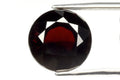 Natural orange spessartite garnet 6.27ct 10.2mm round cut loose gemstone