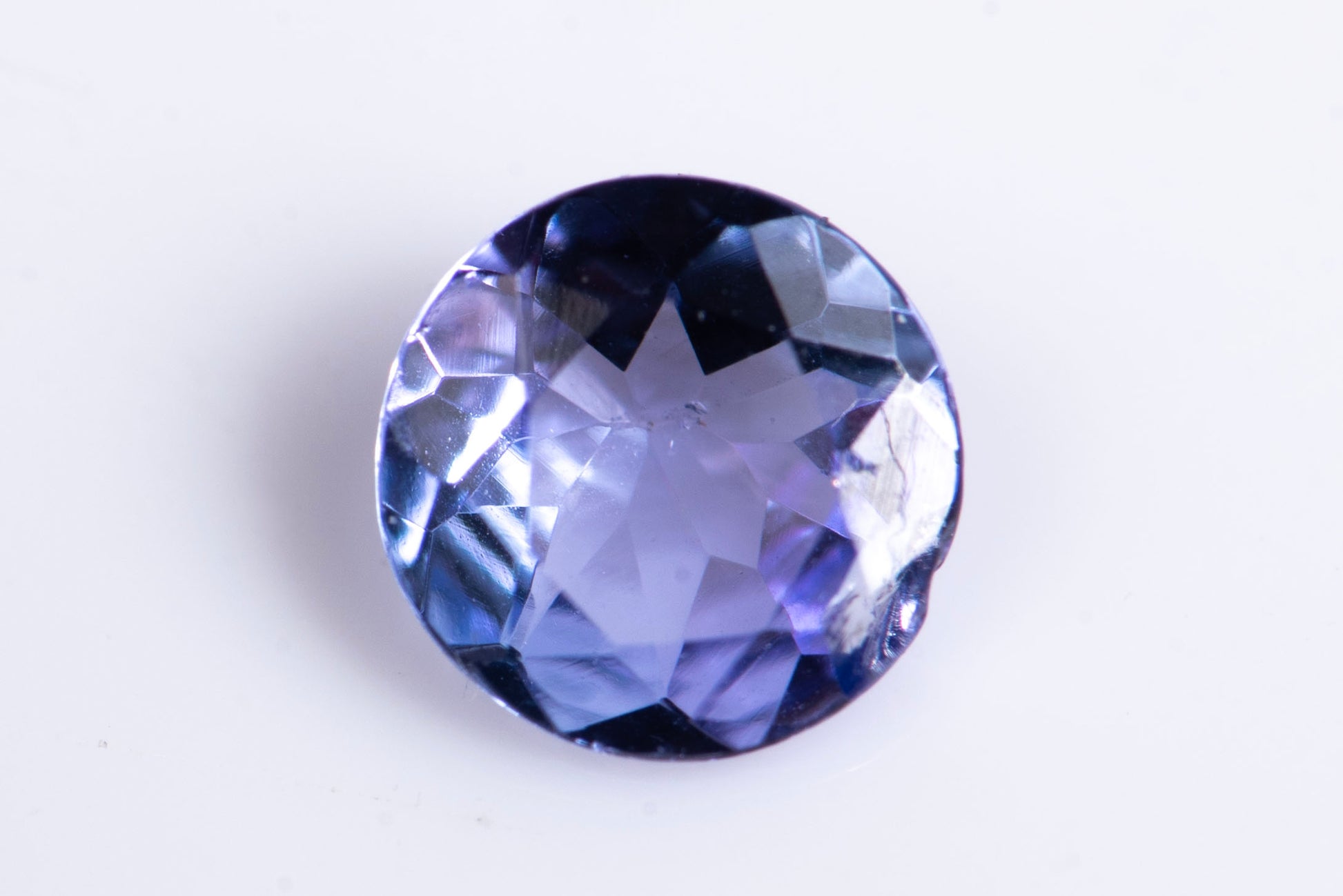 Natural tanzanite 0.21ct 3.9mm round cut loose gemstone for jewelry