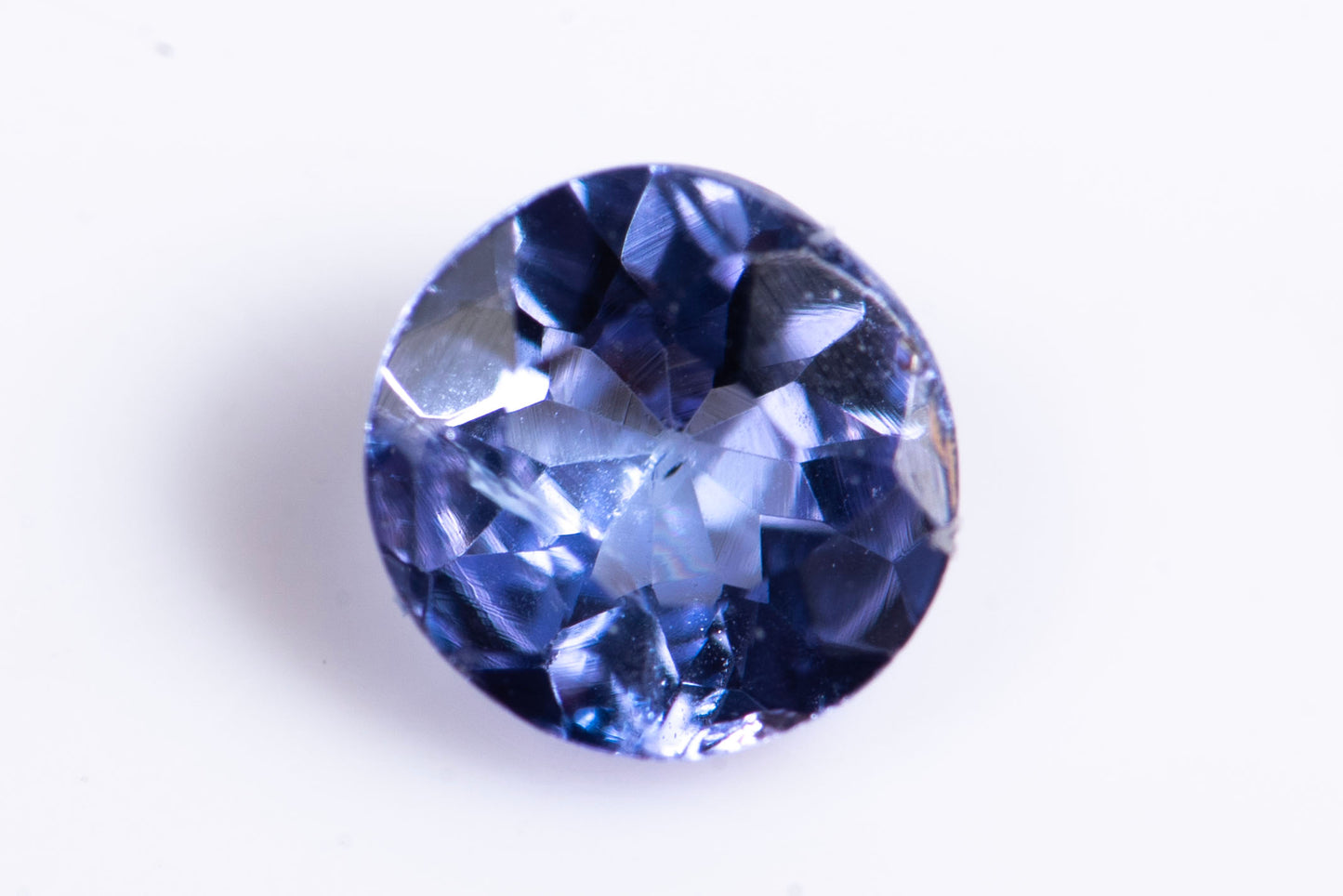 Natural tanzanite 0.24ct 3.9mm round cut loose gemstone for jewelry
