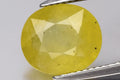 Natural yellow sapphire 4.55ct 11x9.5mm oval cut loose gemstone for jewelry