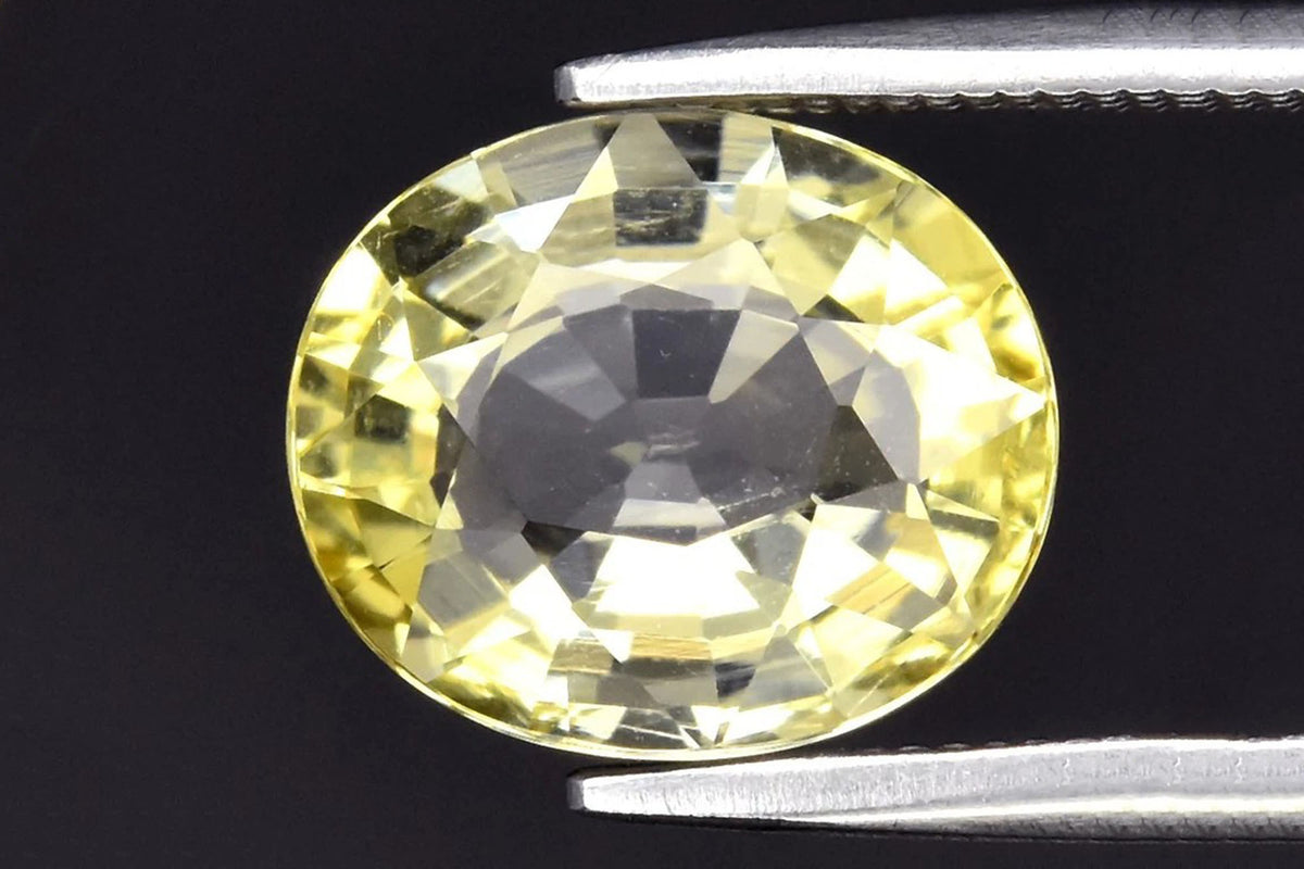 Natural Yellow Scapolite 2.28ct 9.3x8mm VS Oval Cut
