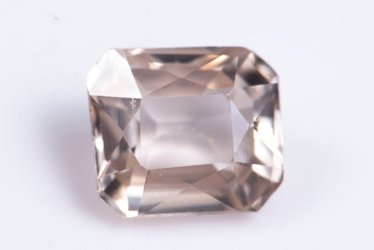 Natural yellow zircon 2.24ct VS octagon cut