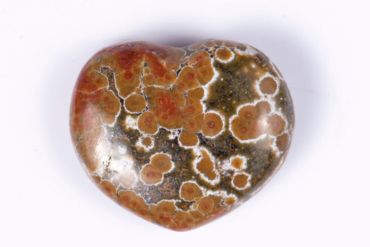 Ocean jasper heart 32.1ct 20.8mm