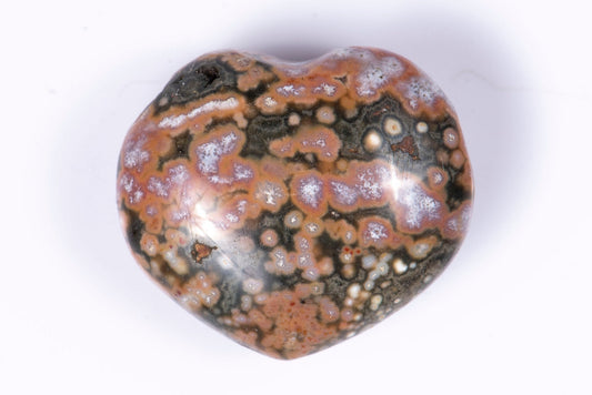 Ocean jasper heart 43.2ct 21.6mm