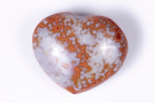 Ocean jasper heart 56.1ct 23.6mm