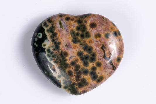 Ocean jasper heart 7.1g 22.5mm