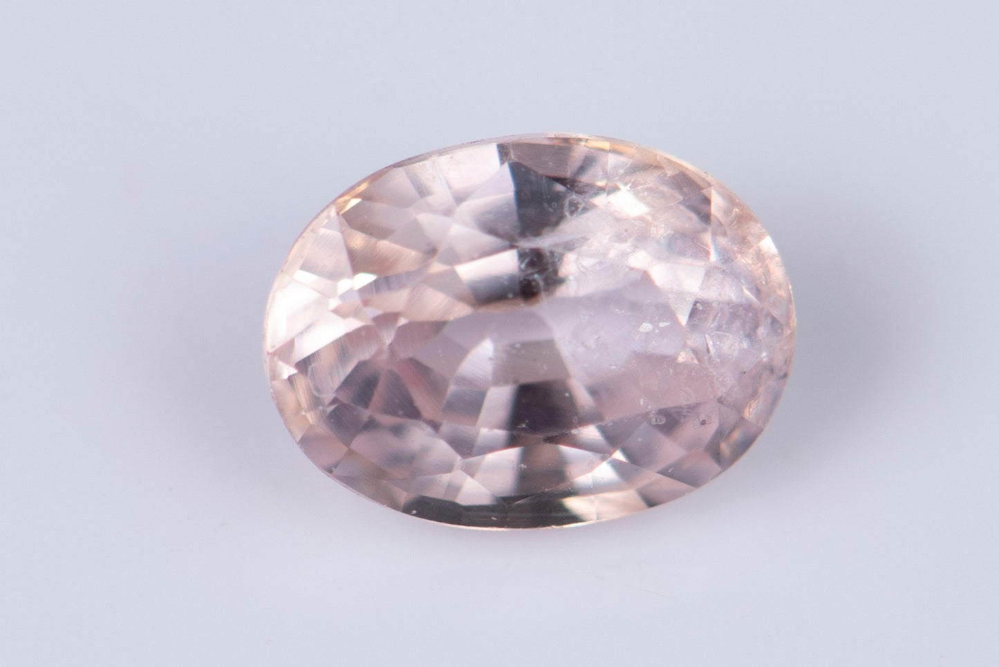 Orange sapphrie 0.41ct heated only oval cut