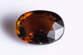Natural orange tourmaline 0.95ct oval cut loose gemstone for jewelry